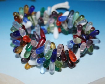 Mali Wedding beads Fulani Böhmen Trade Beads Tropfen Perlen 