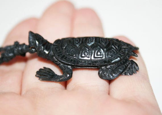 Produktbild von Schaffer Schlüsselanhänger Plüsch Schildkröte Hilde, 5x11 X 7 Cm, Grün/Braun