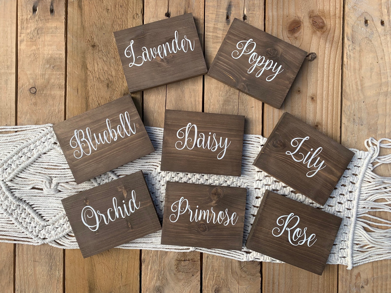 Rustic Freestanding Wooden Wedding Table Names/wedding Table Etsy
