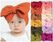 Big Bow Headbands, Big Bow Head Wraps, Oversized BOW Baby headbands, Bow Head Wraps, Big Bow Headband, Baby Girl Hair bows, LULU Headwrap 