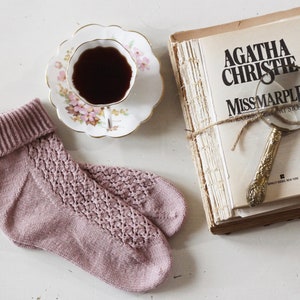 Tea & Scandal, A Miss Marple Sock pattern