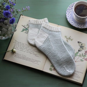 Simply Striped Shorties Sock Knitting Pattern