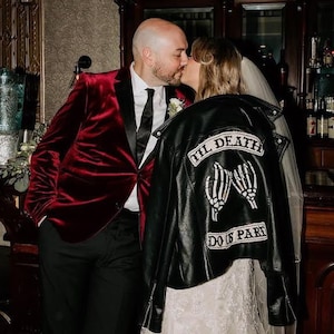 Til death leather jacket new arrivals