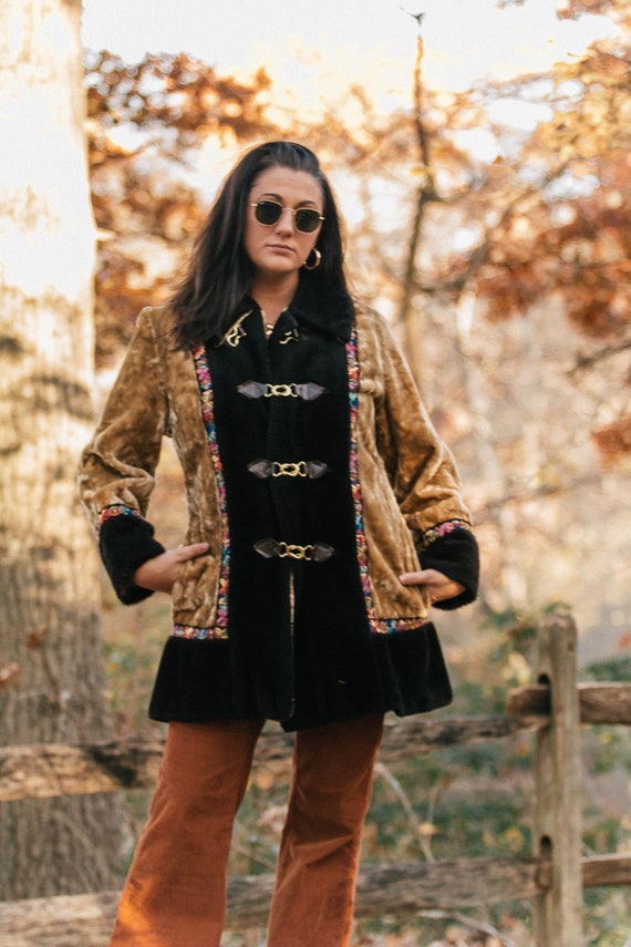 1970's Vintage Bohemian Penny Lane Coat