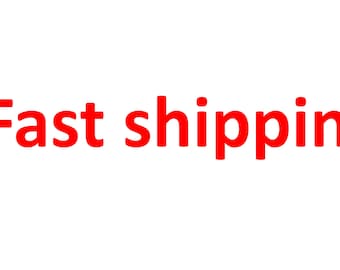 Fast processing and priority shipping of robes