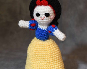 Crochet Pattern Disney Princess Snow White Amigurumi