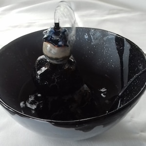 Zen fountain from handmade ceramic interiors