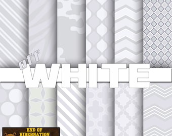 weißes, off-white digitales Papier, Scrapbook, Hintergrund