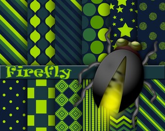 Firefly digital paper, background, scrapbook