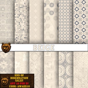 beige digital paper, background, scrapbook paper