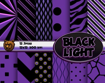 purple and black digital paper, black digital digital paper, purple and black scrapbook, purple and black background