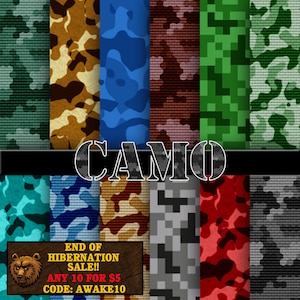 camo digital paper, camo digital scrapbook, camo background, camo scrapbooking paper