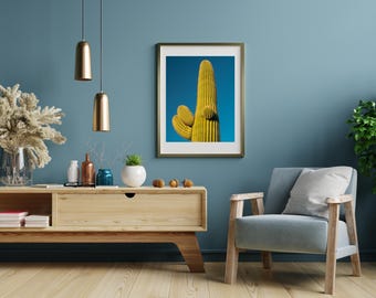 Saguaro Cactus Print | Arizona Desert Photography Wall Art