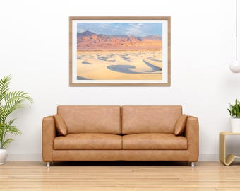 Death Valley Sand Dunes Photography Print | California Landscape Wall Art