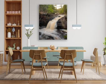Wisconsin Waterfall Amnicon Falls State Park | Northern Wisconsin | Landscape Photography | Northwoods |