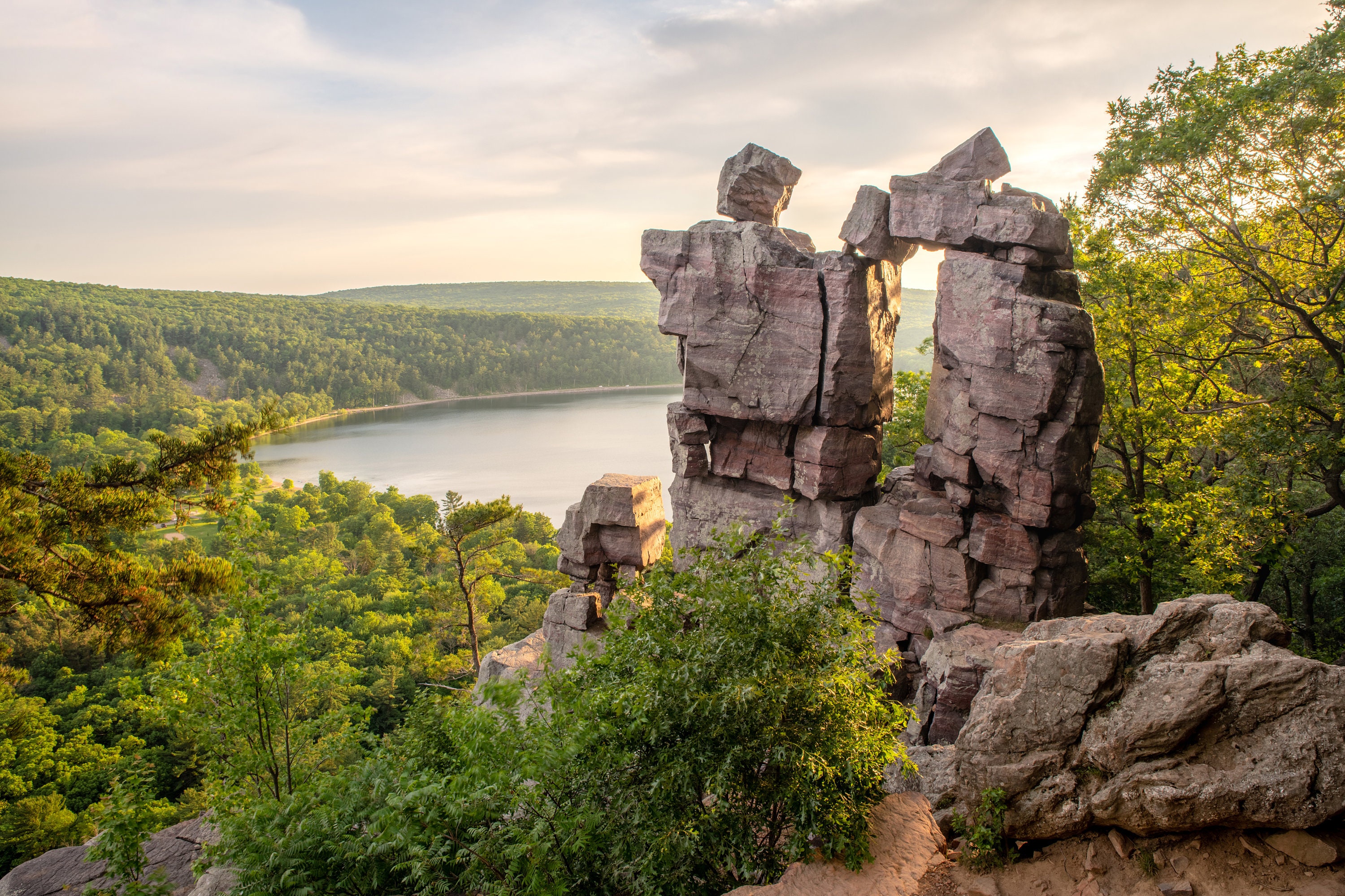 Devil's Lake State (Devils Tower Devils Lake State Park Baraboo