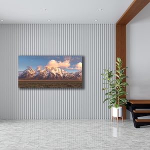 Grand Teton National Park | Mountains | Wyoming | Clouds | Landscape photography | Photography Artwork | Canvas, Metal, and Framed Prints