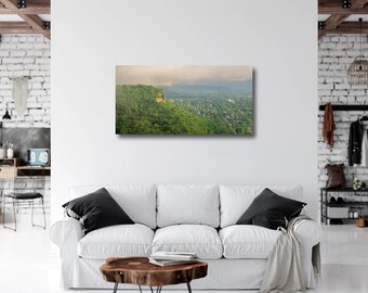 Cliffwood Bluff Photography Print | La Crosse, Wisconsin Fog