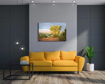 La Crosse Wisconsin Photography | Miller Bluff Sunrise Canvas Art