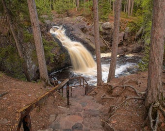 Amnicon Falls Wisconsin State Park Landscape Photography Wall Art