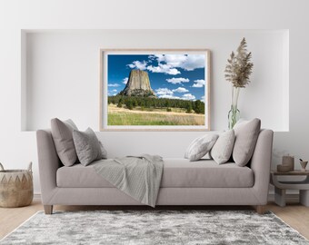 Devils Tower National Monument. Wyoming.