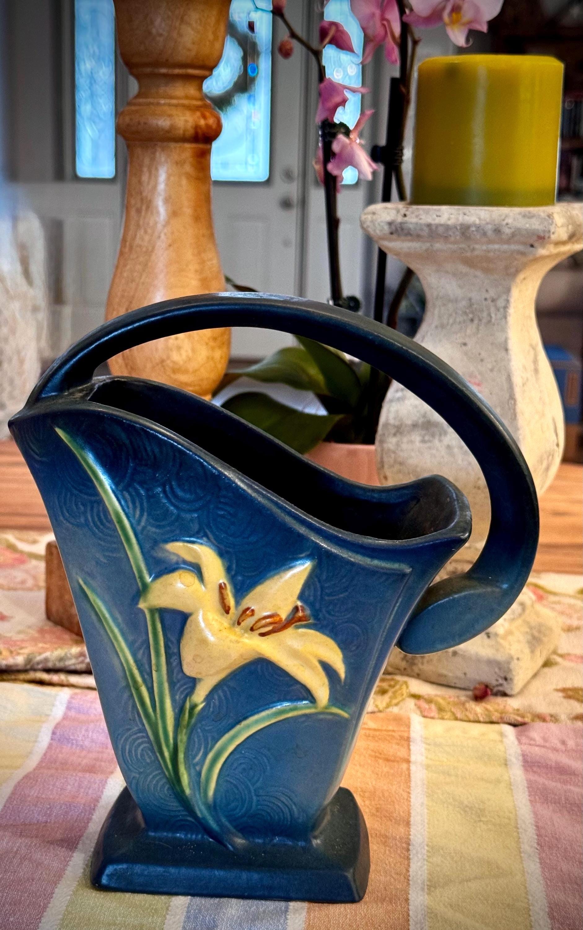 Zephyr Lily Roseville Basket - Etsy