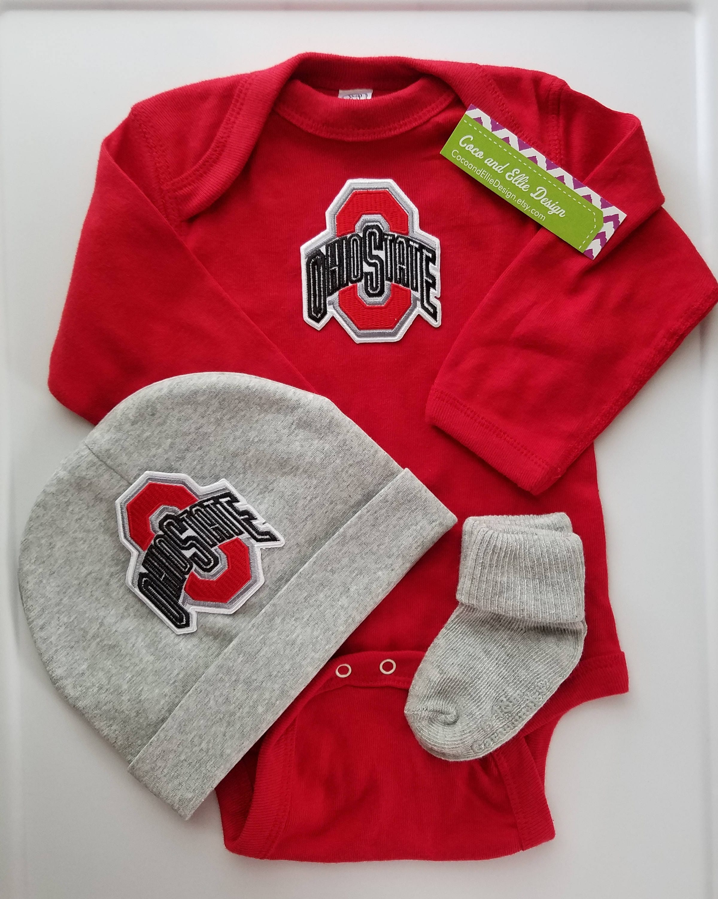 Ohio State baby outfitbaby ohio stateohio state baby shower Etsy