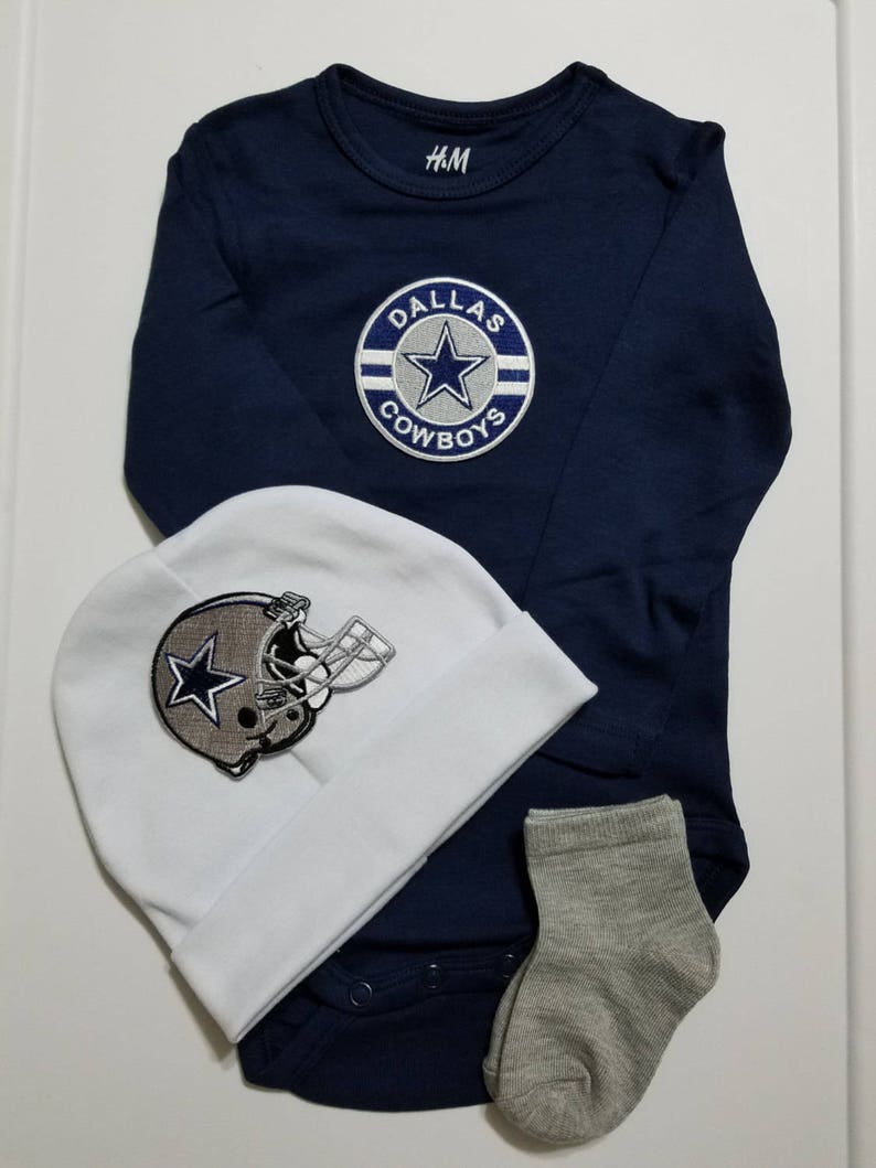 Dallas Cowboys Baby Outfit For Cowboy Shower Gift