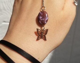 butterfly plant jewelry