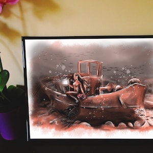 Wreckage Art Print
