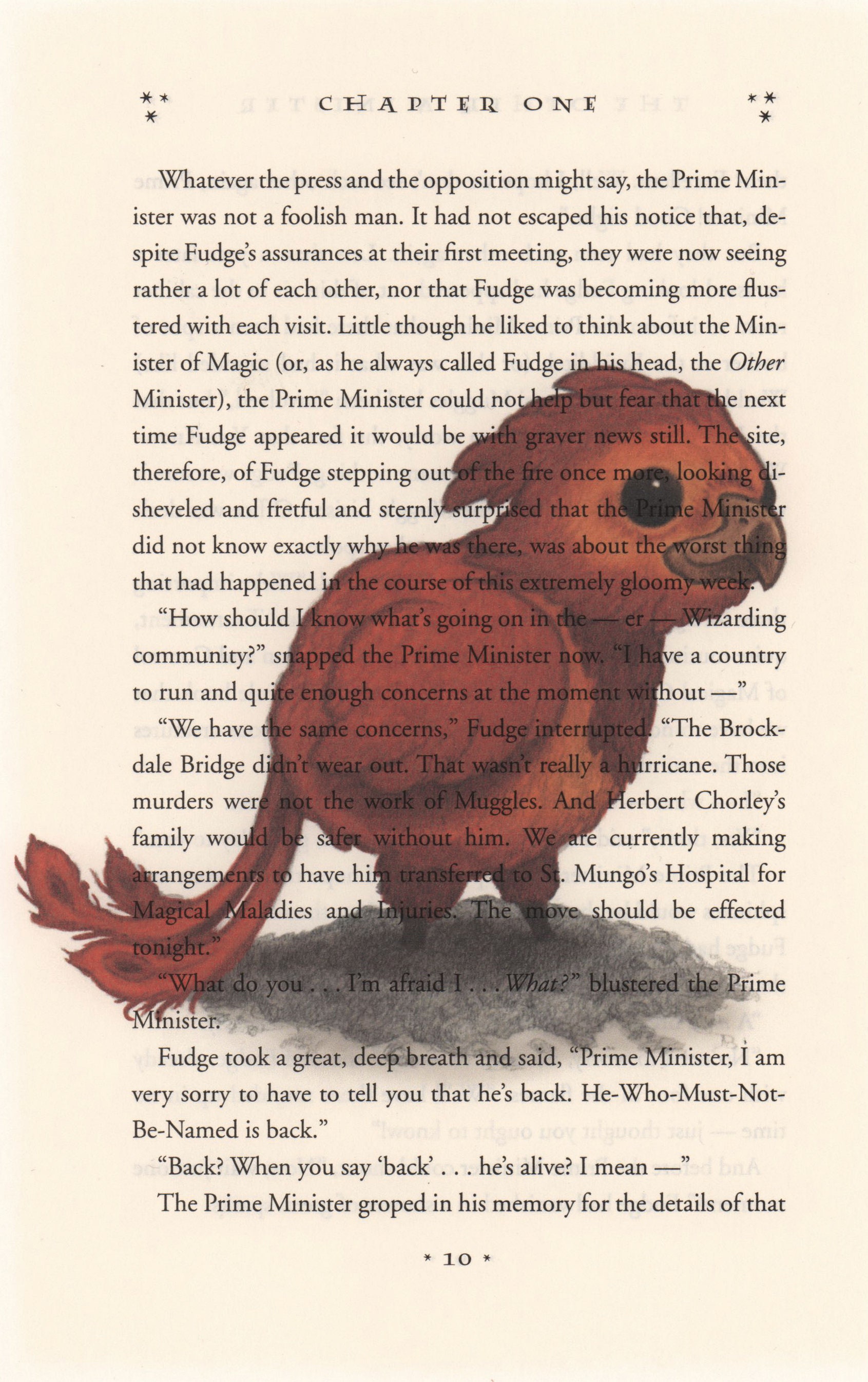 Baby Fawkes Print Harry Potter Book Page Art Book Lover Etsy