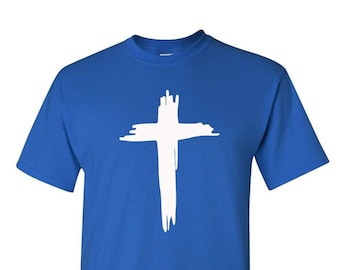 Christians Cross, Jesus Christ Cross T Shirt Religious Faith Slogan
