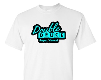 Double Deuce T-SHIRT - Road House 80's Movie Tees