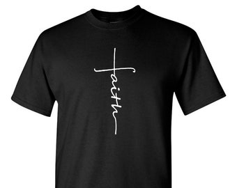 Faith Cross T-shirt Christian T-shirt