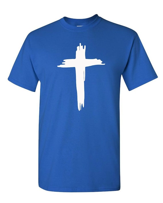Christians Cross, Jesus Christ Cross T Shirt Religious Faith Slogan
