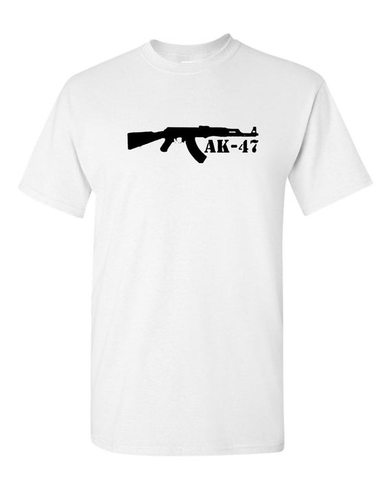 AK-47 Tees Assault Rifle T-shirt Second Amendment Tees | Etsy