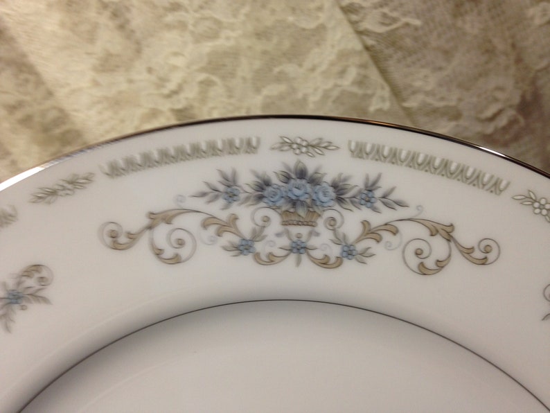 Vintage Diane Fine Porcelain China of Japan WADE Dinner Plate Etsy