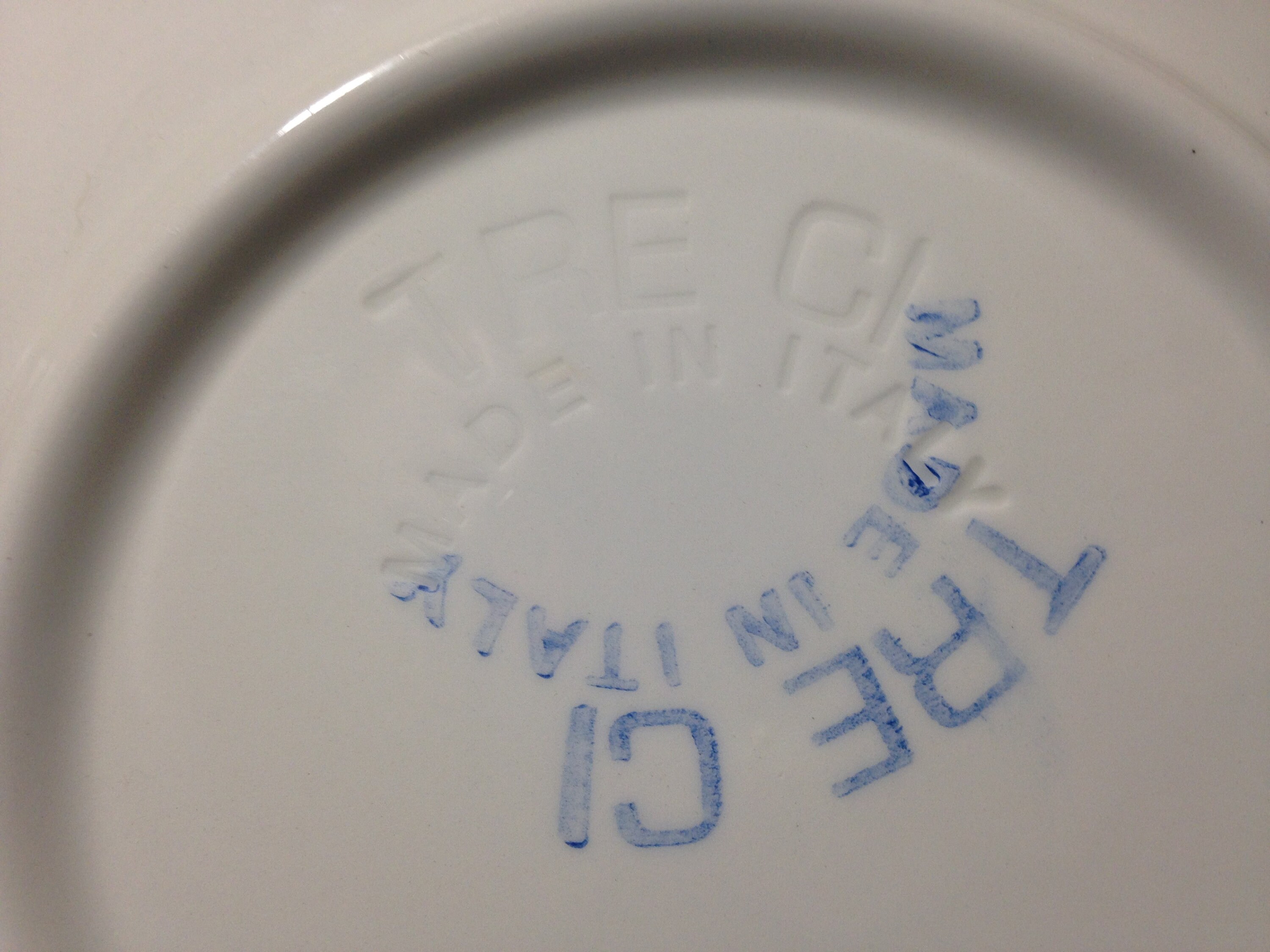 Cabin in the Woods Christmas Bread Plate TRE CI Made in Italy Etsy