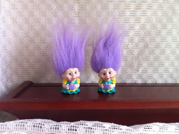 troll doll pencil toppers