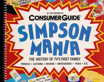 Simpson Mania The History of Tv's First Family 1990