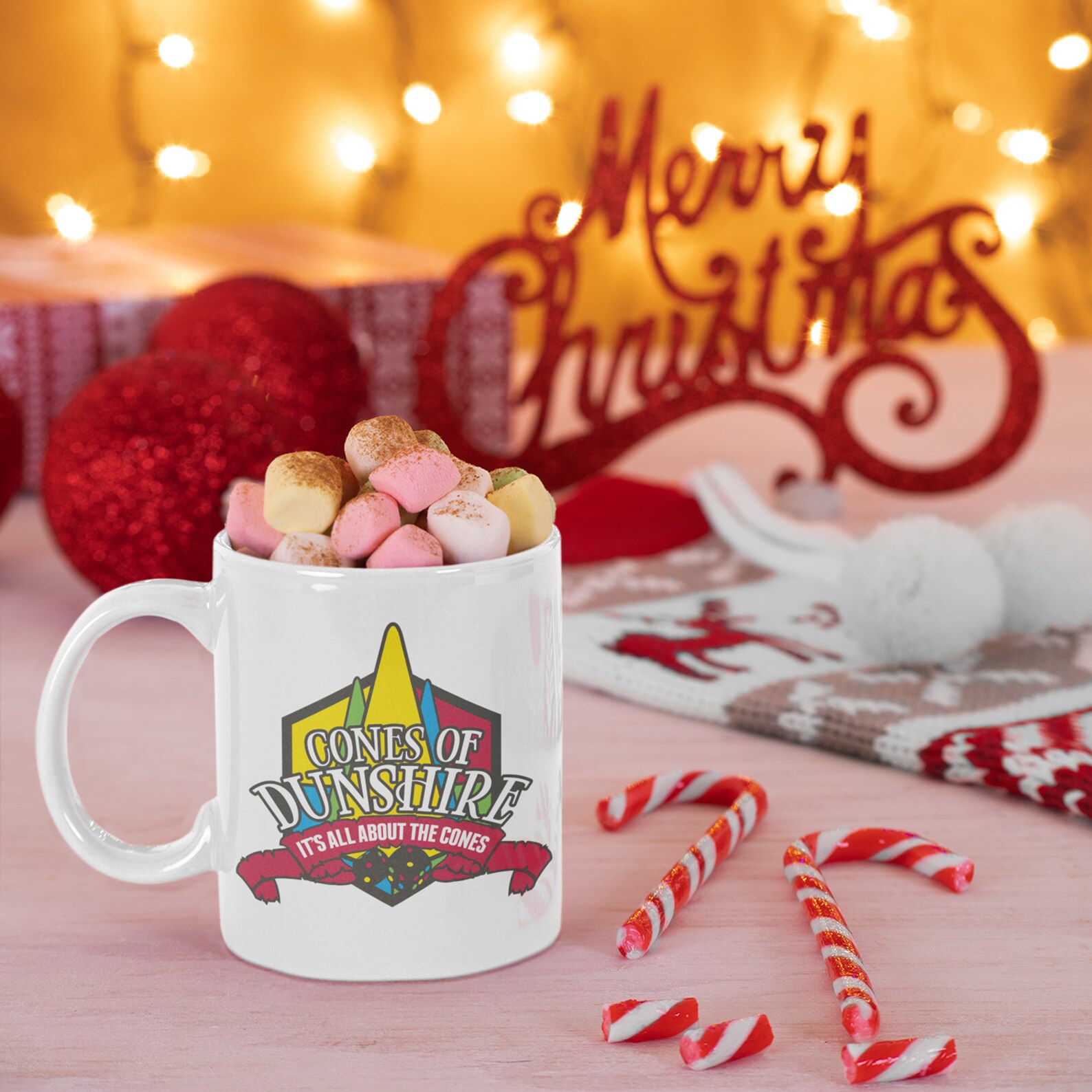 Cones of Dunshire A Parks and Recreation Mug Coffee Tea Etsy