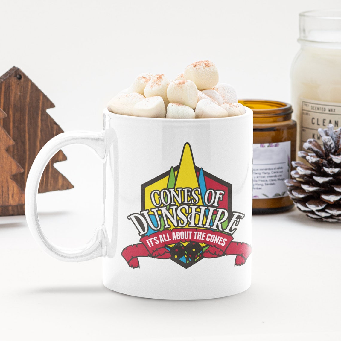 Cones of Dunshire A Parks and Recreation Mug Coffee Tea Etsy