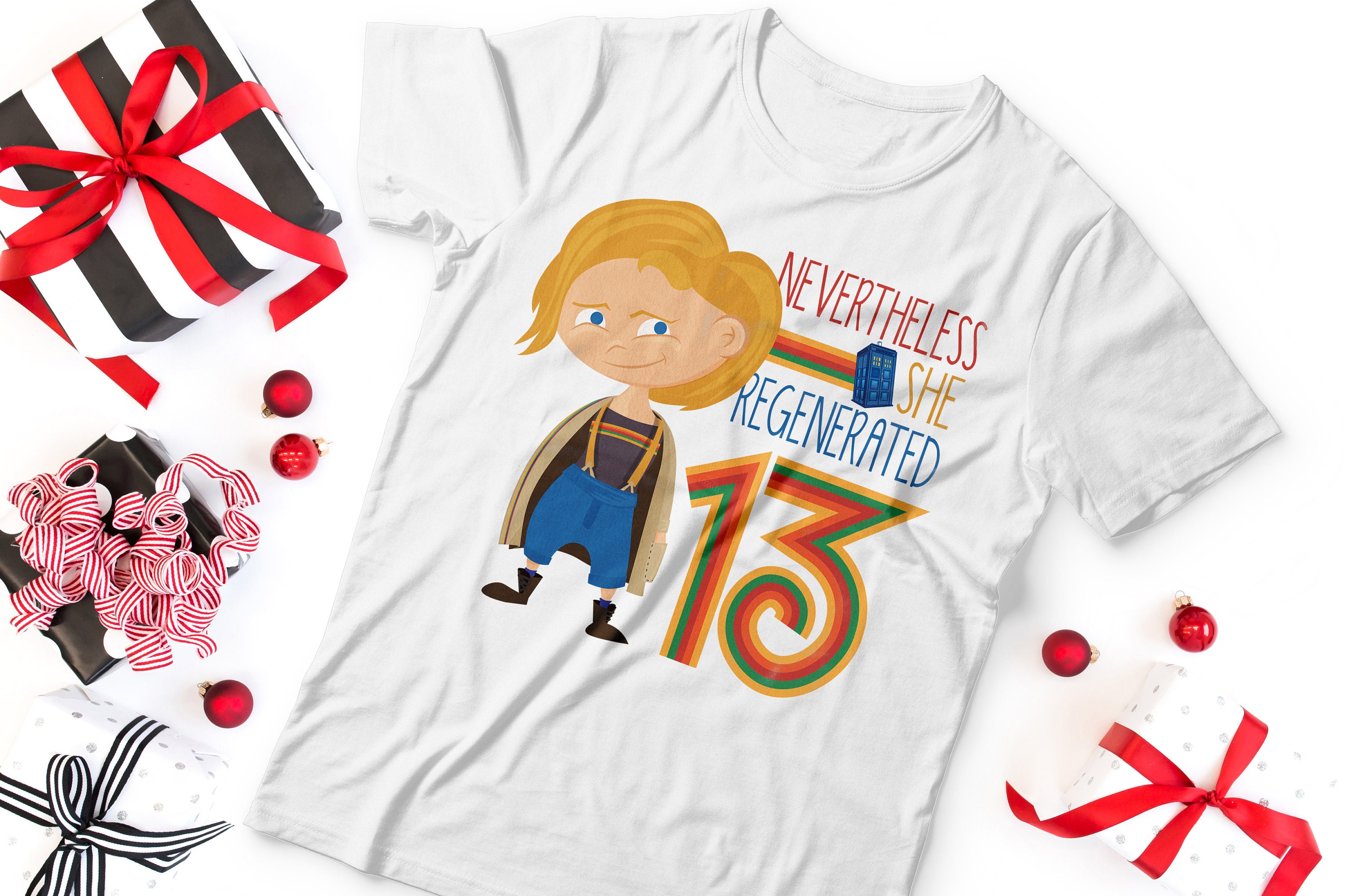 13th Doctor Who Feminist Dr Femmes Unisexe Néanmoins elle régénérée T-Shirt