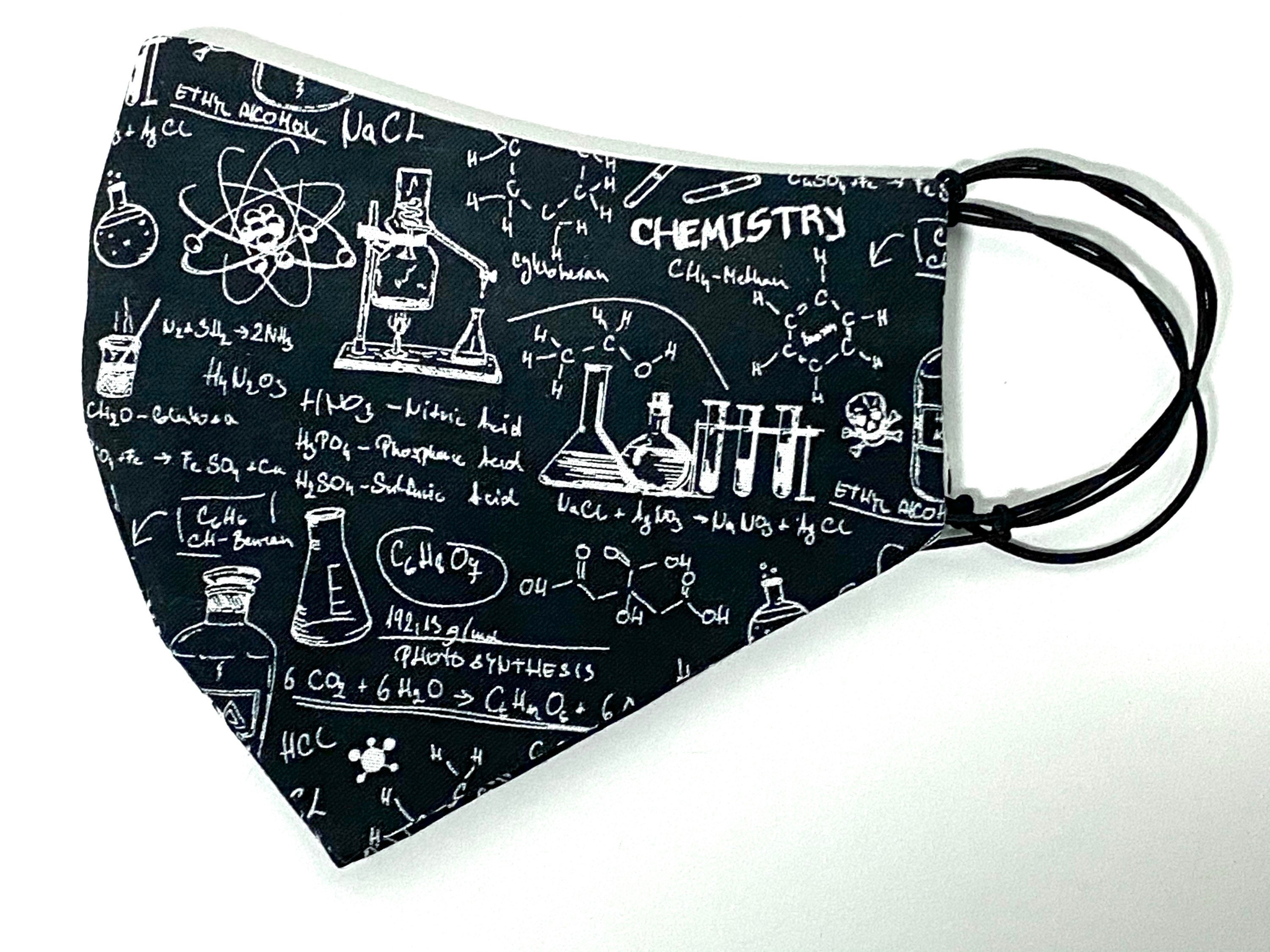 Chemistry Teachers Mask Chemistry Science Face Mask Etsy