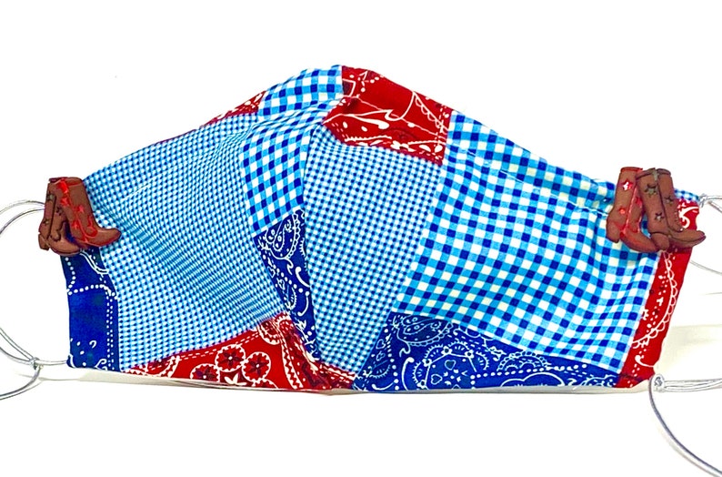 Cowgirl Country Boots Face Mask Country Pride Mask Etsy