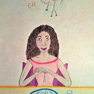 REALE... SOGNA! Disegno su carta. Afro americano, colorato, ispiratore, educazione, sogni, speranza