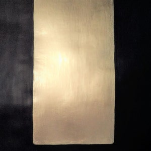 In The Beginning...God, abstract, water color & 18k gold metallic paint,Art Deco