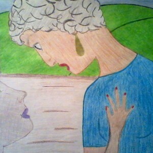 Wisdom Share  - Afro American, drawing, animated, urban art, inspirational