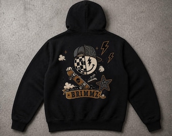 Sudadera con capucha Brimmz Bandit / Suéter vaquero