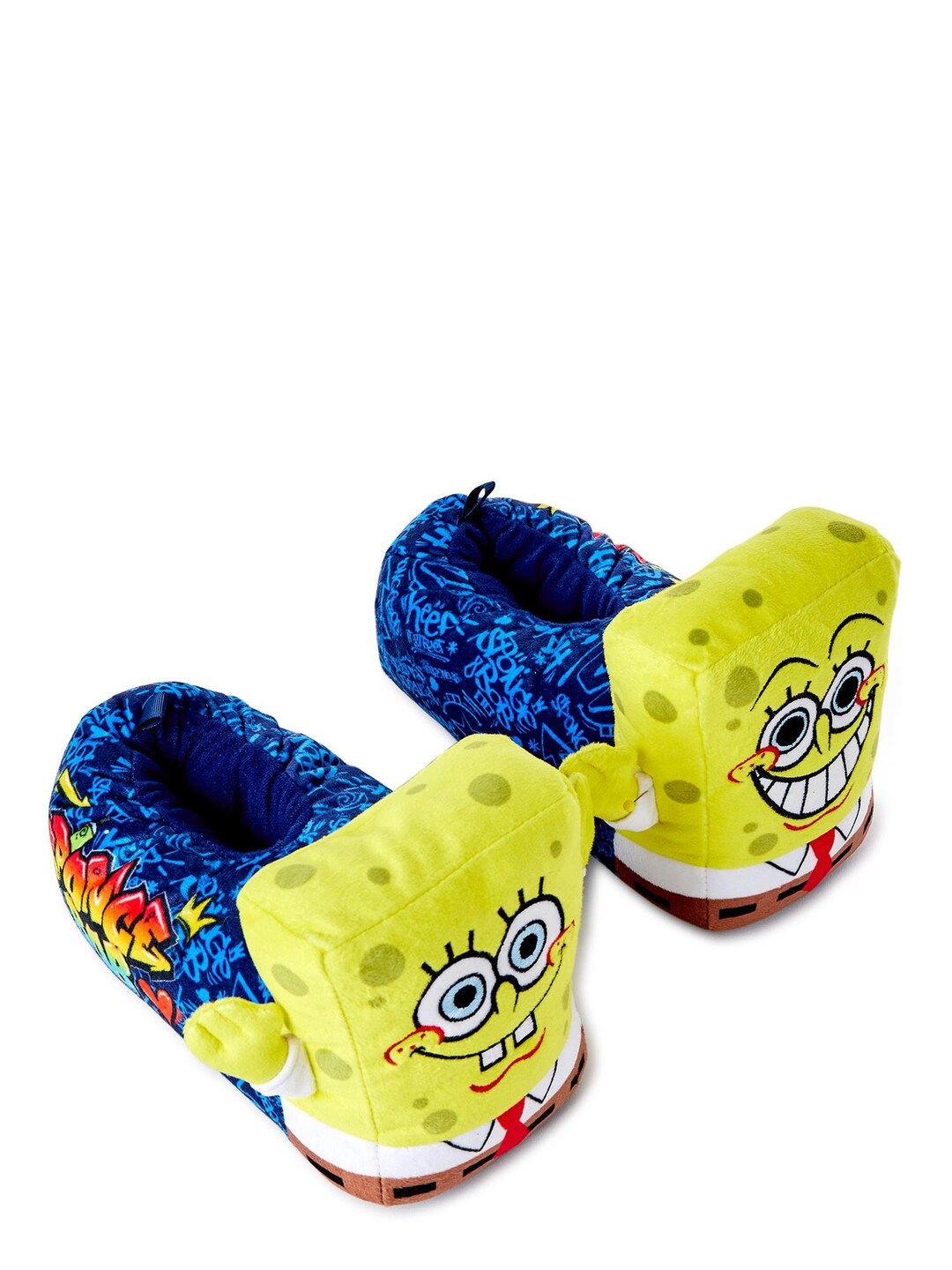 Spongebob Slippers Boy Spongebob Slippers Slippers Etsy